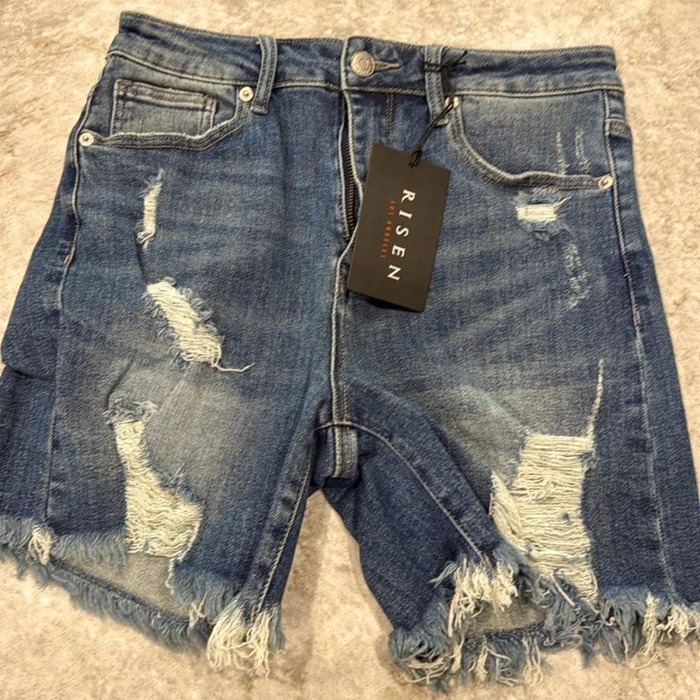 NWT Risen Jean shorts- sz medium